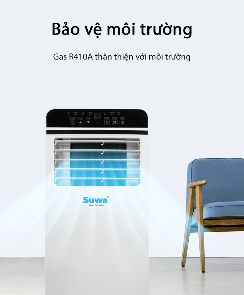 Điều hoà di động Suwa S450 - 18000BTU