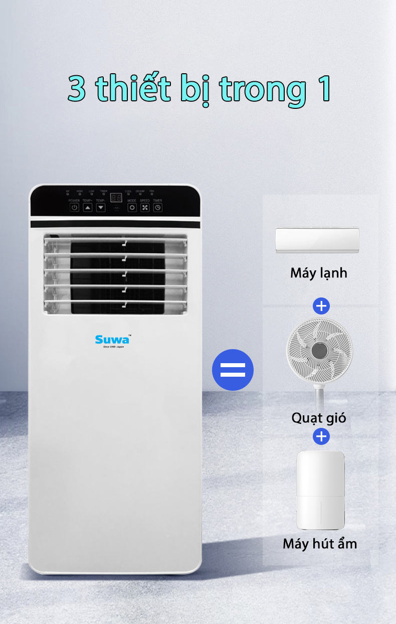 Điều hoà di động Suwa S450 - 18000BTU